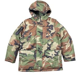 Polo Ralph Lauren Boys M 10‑12 Camo Down Parka Water‑Resistant